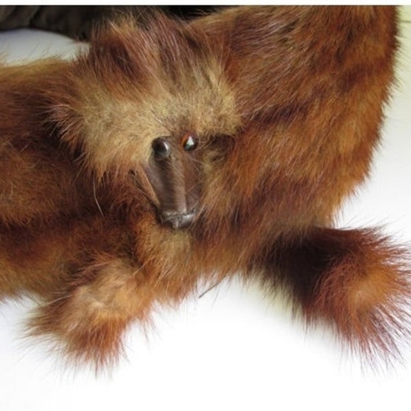 FUR COAT SALE Roaring 20s Fashion Mink Stole Scarf - Picture 1 of 5